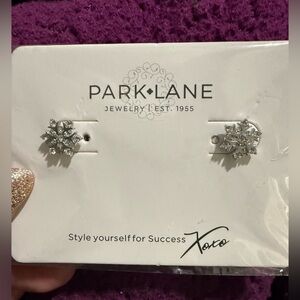 Park Lane Silver Stud Earrings